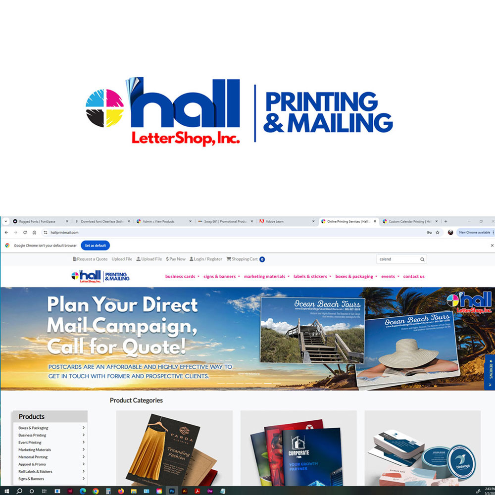 HLS Logo and Website