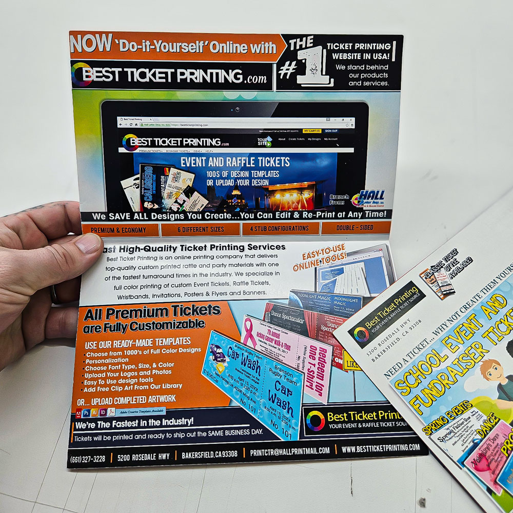 Ticket Design Mailer 02