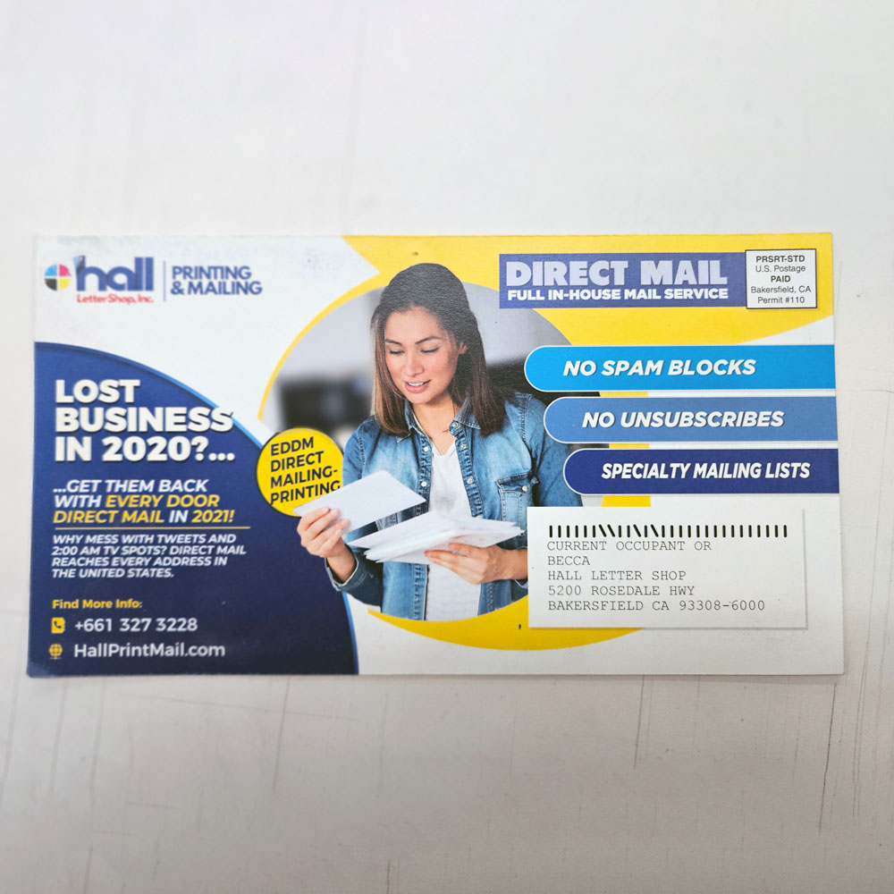 Direct Mail Advertisement